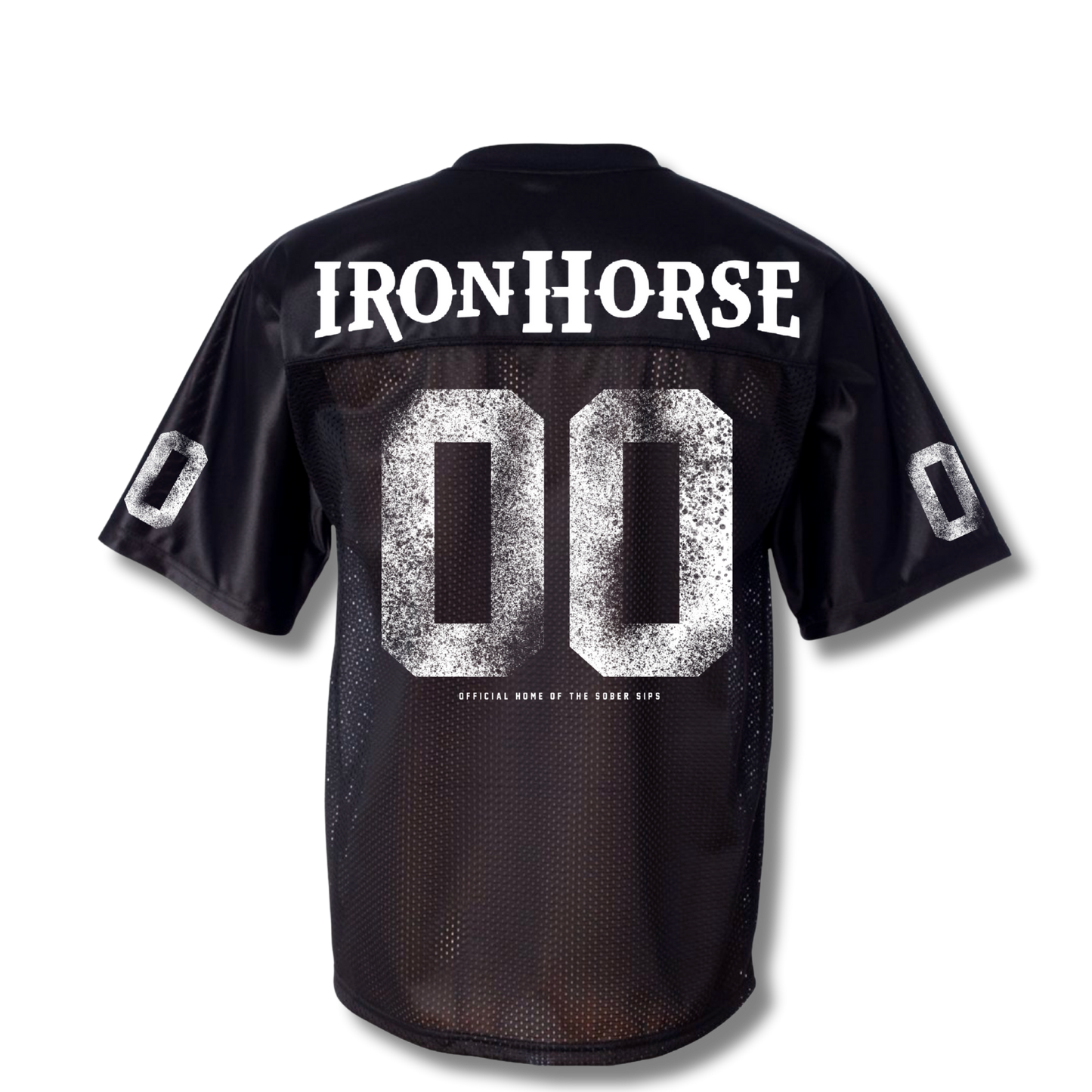 IronHorse Black Mesh Football Jersey