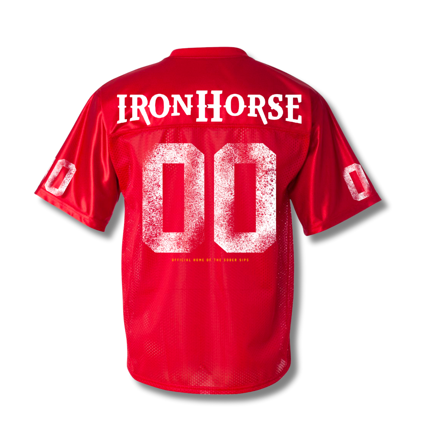 IronHorse Red Mesh Football Jersey